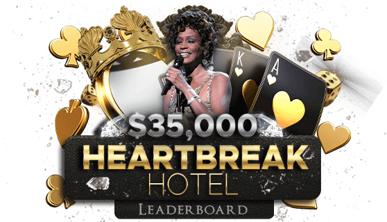 $35,000 Heartbreak Hotel Leaderboard